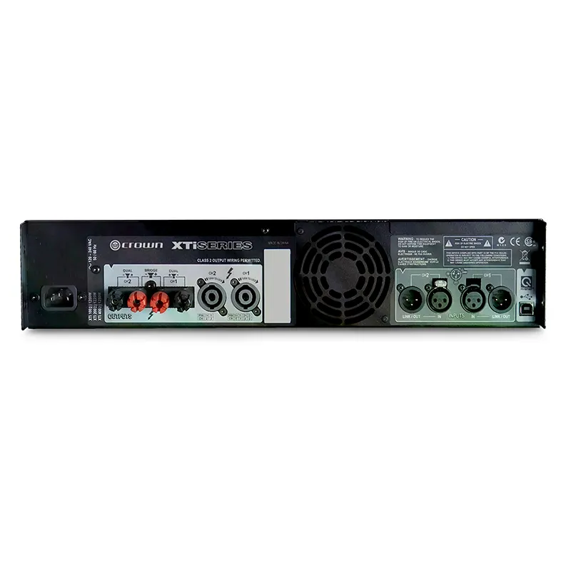 Cục Đẩy Công Suất Crown XTi 4002 mặt sau