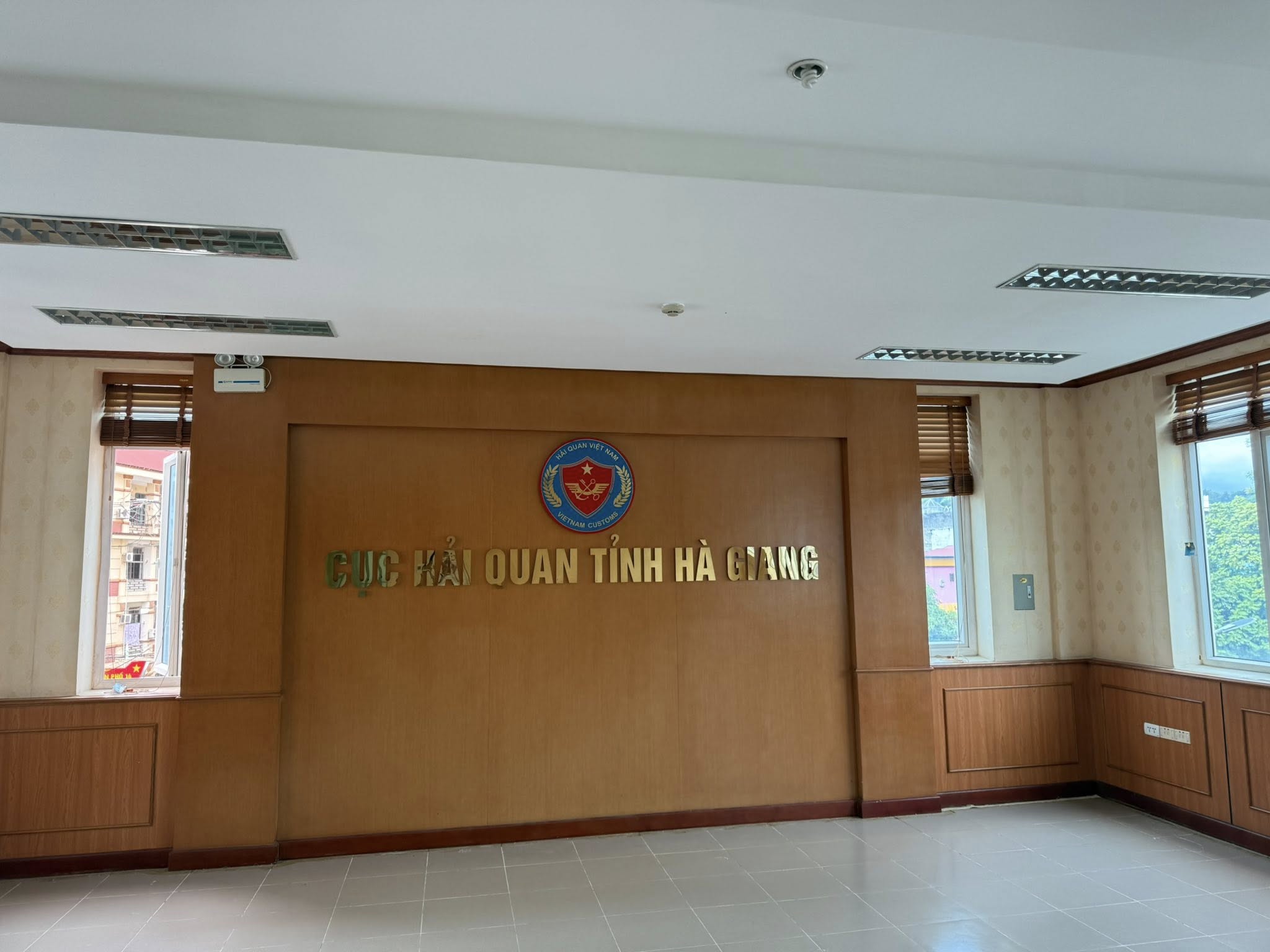 Dự án lắp đặt âm thanh phòng họp cục hải quan tỉnh Hà Giang