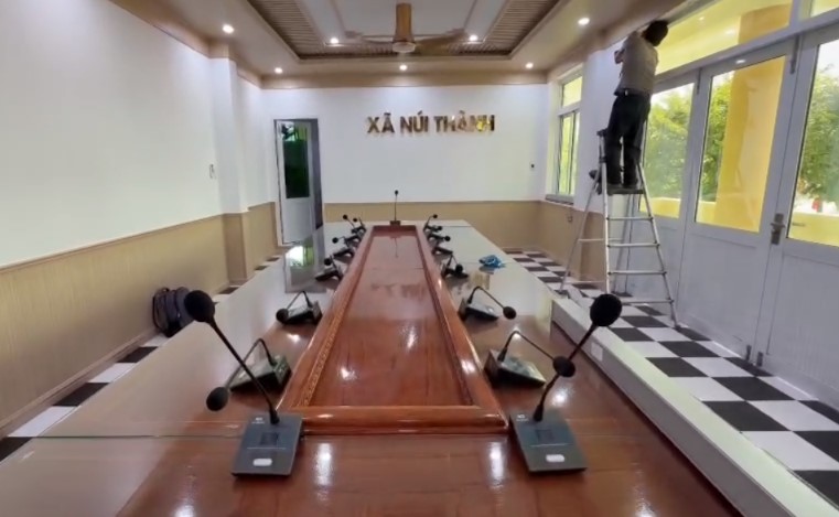 Âm thanh phòng họp xã Núi Thành tỉnh Quảng Nam