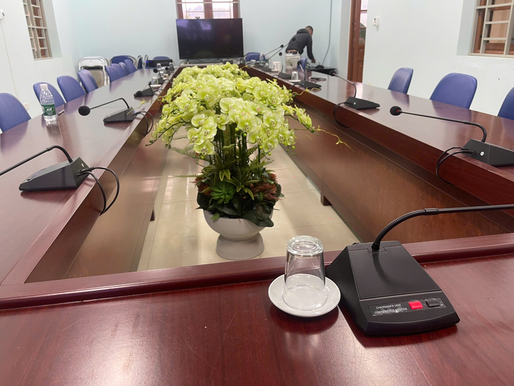 Giải pháp âm thanh phòng họp cho xã Hoa Thám