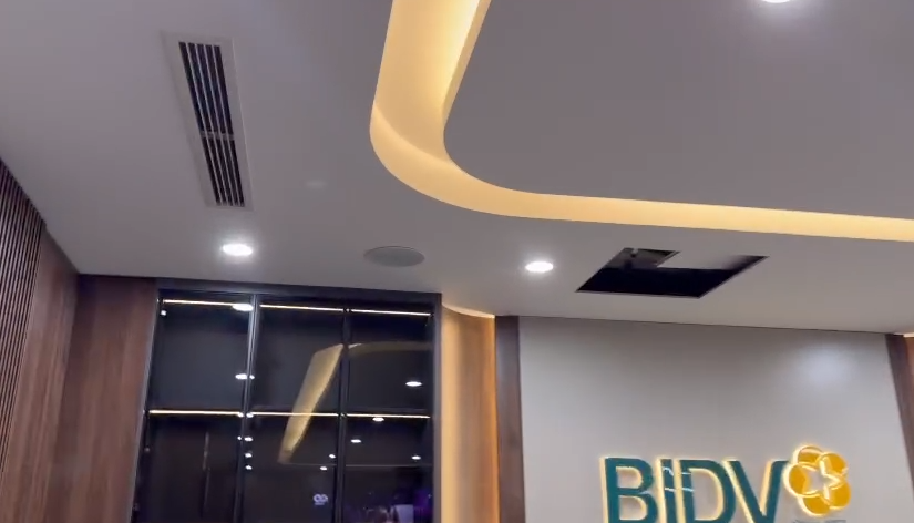 Loa âm trần cho phòng họp BIDV