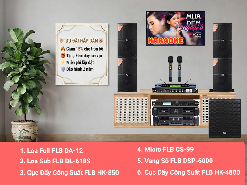 Hình ảnh minh họa dàn Karaoke Gia đình SV1