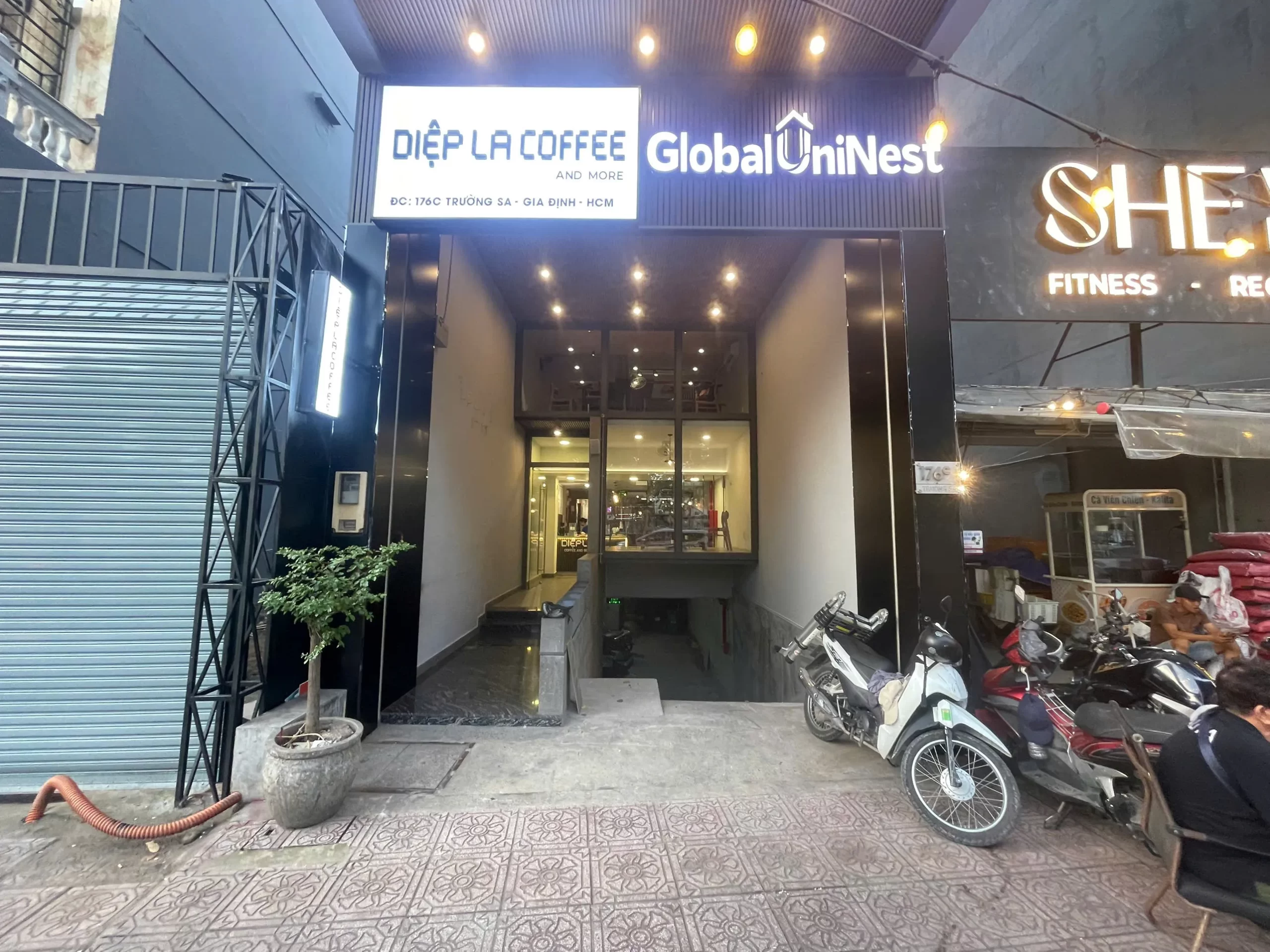 Lắp đặt hệ thống âm thanh quán Diệp La Cafe